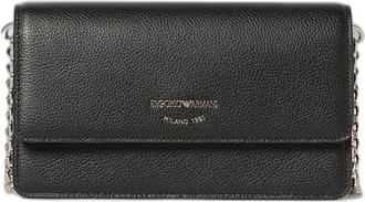 Emporio Armani Borsa a tracolla con catena - - Bags - Donna - Nero - ONE SIZE