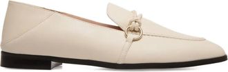 Bally Gevlochten leren loafers - Wit