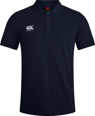 Canterbury Of New Zealand Heren Waimak Polo Shirt (Marine)
