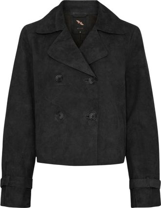 BTF-CPH Leren jas - Dames - Leren en Su&egrave;de Jassen - Zwart - XL - Leer - Jassen