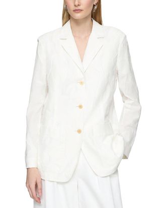 Lafayette 148 New York Patch Pocket Single Breasted Blazer
