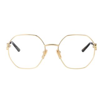 Gucci Square Optical Frame - Heren - Brillen - Geel - 54 MM - Accessoires