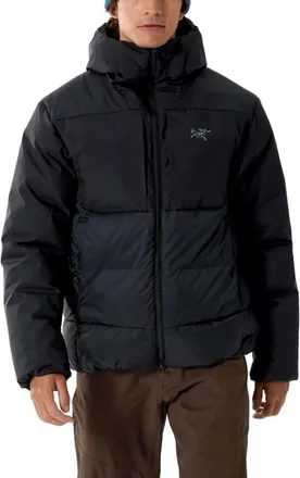 Arc'teryx Thorium Quilted 750 Fill Power Down Hooded Jacket in Black at Nordstrom, Size Xx-Large
