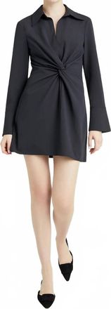 Cinq &agrave; Sept Mckenna Mini Dress In Black