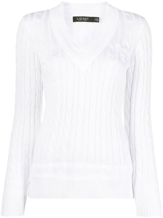 Lauren Ralph Lauren Maglione Meren - Bianco