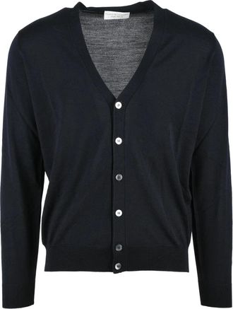 FILIPPO DE LAURENTIIS Multicolor Merino Wool Cardigan