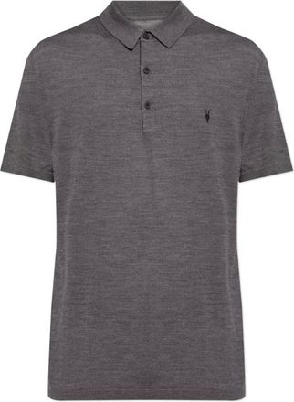 AllSaints Hombre, Camisetas, Gris, Talla: L