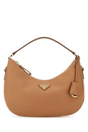 Prada Brown Logo Handbag