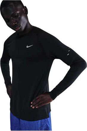 Nike Stride Dri-FIT ADV Longsleeve Top - Heren - Sport - Zwart - Maat: S Taf
