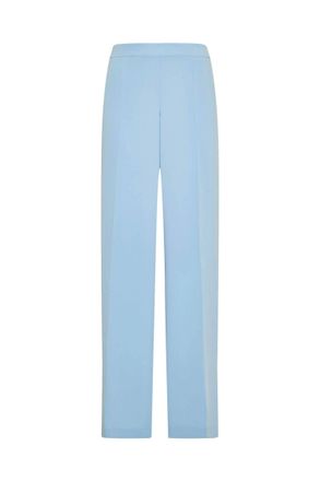 Maison Common Womens Wide Leg Travel Save Trousers In Sky