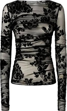 Pinko Mujer, Camisetas, Negro, Talla: M