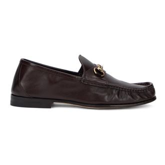Gucci Heren, Schoenen, Bruin, Maat: 40 EU Flanel