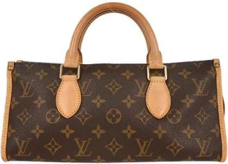 Louis Vuitton Pre-owned Handbags, female, Brown, Size: ONE SIZE Pre-owned Vintage Canvas Handbag