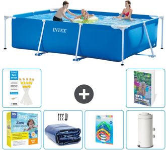 Intex Piscina Con Estructura Rectangular - 300x200x75 Cm - 7-piezas S7
