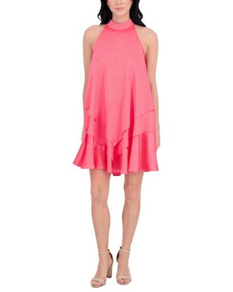 Kensie Satin Charmeuse Mini Dress