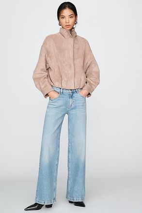 Hudson Rylee Loose Mid Rise Wide Leg Jeans