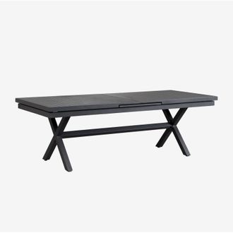 Sklum Sklum - Mesa De Comedor Rectangular Extensible En Aluminio Karena