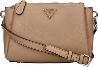 Guess Crossbody Tas - Dames - Schoudertassen - Beige - ONE Size - Leer - Tassen