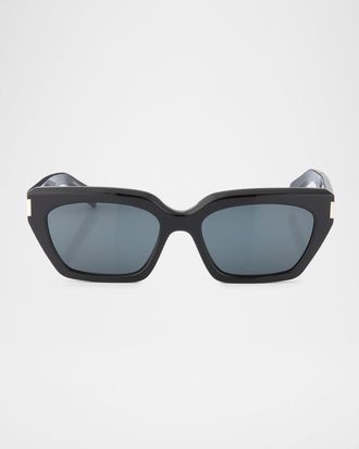 Saint Laurent SL 826 Acetate Cat-Eye Sunglasses