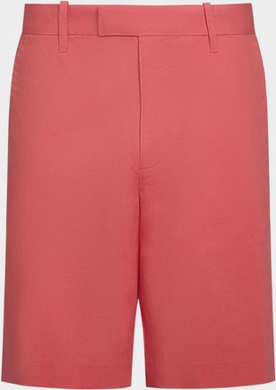 Vince Mens Italian Cotton Extended-Tab Shorts