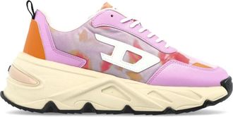 Diesel Schoenen, Dames, Paars, 40 EU, Sneakers