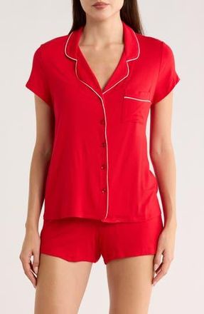 Nordstrom Rack Tranquility Shortie Pajamas in Red Barbados Cherry at Nordstrom Rack, Size X-Large