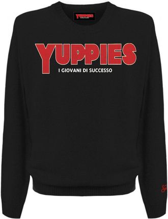 MC2 Saint Barth Crewneck Sweatshirt with Bold Red Block Lettering