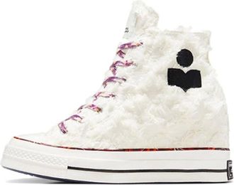Converse Schoenen, Dames, Veelkleurig, 37 EU, Katoen, Chuck 70 Internal Wedge Hi