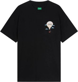 Flaneur A&eacute;ronautique T-Shirt - Heren - T-shirts - Zwart - L - Katoen - Tops