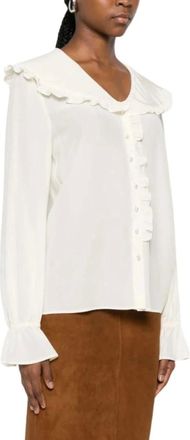 Chloé Donna, Camicette, Bianco, L, new
