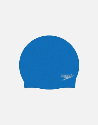 Speedo Unisex Adult 3D Silicone Swim Cap - Blue - Size: ONE size