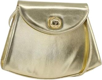 Ferragamo Pre-owned Cross Body Bags, female, Yellow, Size: ONE SIZE Pre-owned Shoulder Bag