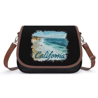 Generic California Vacation Beach Fashion Womens Crossbody Bags Novelty Handbag Shoulder Bag Purse