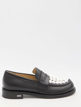 Mach & Mach Mach & Womens Sirene Loafers - Black Leather - Size EU 38