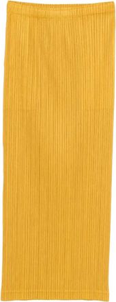 Pleats Please Issey Miyake Maxi-plooirok - Geel