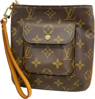 Louis Vuitton Brown Pouch (Pre-Owned)
