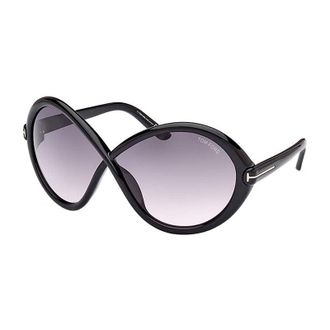 Tom Ford FT1070 01B Shiny Black/Gradient Smoke