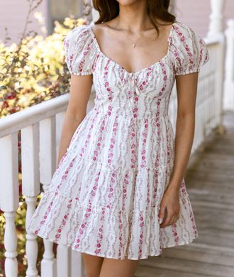 Dress Forum Nicole Mini Dress In White