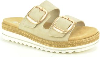 Remonte Muil O. 2 Gesp DZ. - Dames - Sandalen - Beige - 37 EU - Schoenen