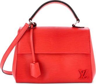 Louis Vuitton Cluny Top Handle Bag Epi Leather BB satchel - Rood
