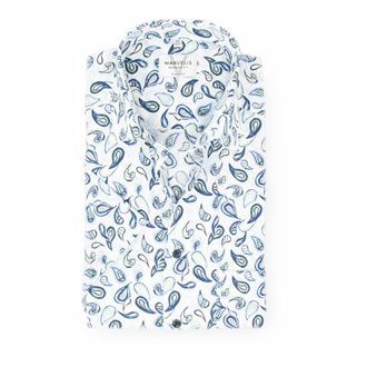 Marvelis Heren, Overhemden, Blauw, Maat: XS