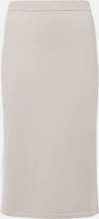 Max Mara Alice wool-blend midi skirt