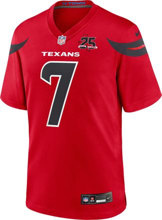 Nike C.J. Stroud Houston Texans 25th Season Nike Mens NFL Game Jersey in Red | 67NM0B9G9HF-K9F