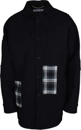 Off-white Wollen jas - Heren - Zomerjassen - Zwart - XS - Wol - Jassen