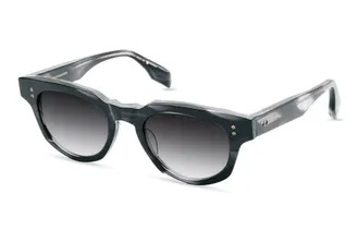 Dita Eyewear RADIHACKER Grey Gradient Oval Unisex Sunglasses DTS726-A 03 51