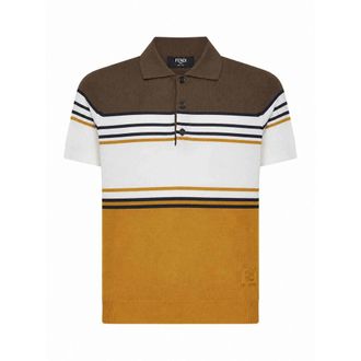 Fendi Polo Shirts, male, Multicolor, Size: L Polo Shirt