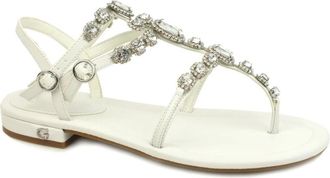 Guess Platte sandalen - Dames - Sandalen - Wit - 36 EU - Schoenen