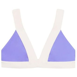 Mymarini Top Bikini-Top f&uuml;r Damen | wei&szlig;/lila