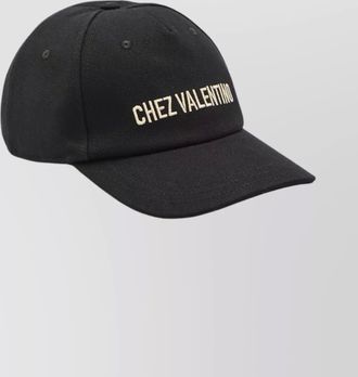 Valentino Garavani paris rome embroidered cotton hat