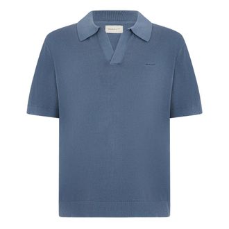 GANT Polo Shirts, male, Blue, Size: 2XL Sunfaded SS Polo